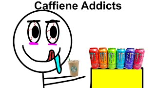 The 7 Levels Of Caffeine Addiction [upl. by Aiekal]