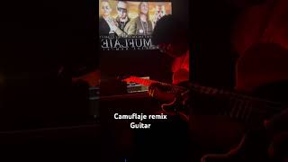 Camuflaje remix  Guitarra guitar music cover [upl. by Ailima]