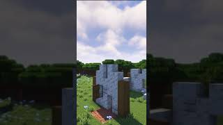 Simple Calcite Cabin minecraft minecraftshorts minecraftgirl [upl. by Norre525]