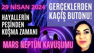 BULANIK SULARDAN ÇIKMA ZAMANI MARS NEPTÜN KAVUŞUMU  29 NİSAN 2024 [upl. by Winsor]