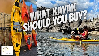 98 Kayak Buyers Guide  Eddyline Caribbean 12FS  Hobie Passport 12  Pungo 120  Advanced Elements [upl. by Gnouc]