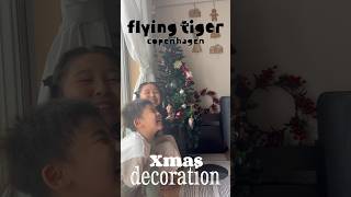 クリスマスツリー飾ったよ🎄✨クリスマス クリスマスソングflying copenhagen フライングタイガー [upl. by Tham632]