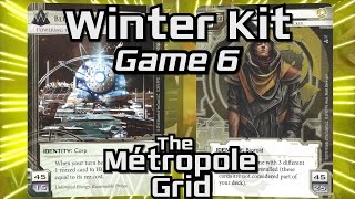 Netrunner Winter Kit 2016 Game 6 [upl. by Tav]