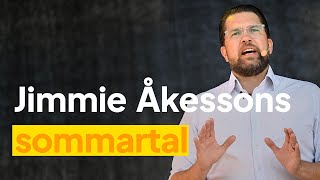 Jimmie Åkessons sommartal i Sölvesborg [upl. by Corney877]