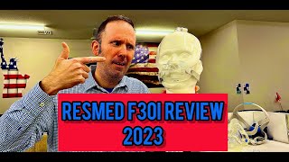 2023 ResMed F30i CPAP Mask Review vs Philips Respironics Dreamwear [upl. by Josefa]