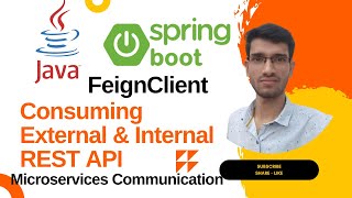 Feign Client Spring Boot Example  How to Implement Feign Client Spring Boot Microservices Java 17 [upl. by Dunson974]