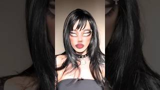 Goth doll makeup for Halloween 🎃👻 makeuptutorial halloween makeup shorts halloweenmakeuplook [upl. by Mohun431]