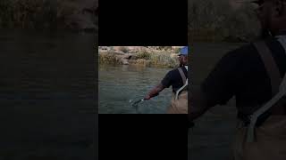 Nice rainbow Trout newmexico sanjuan fishing [upl. by Crosley]