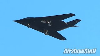 RARE F117 Nighthawks Land at MCAS Miramar  20 Oct 2020 [upl. by Coppola901]