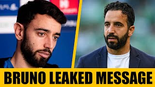 Bruno Fernandes’ Leaked Message to Ruben Amorim Everything He Needs to Know About Manchester United [upl. by Aoh509]