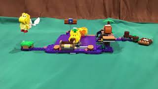 Lego Super Mario Unboxing and How to Build Wiggler’s Poison Swamp Expansion Set 71383 Part 5 of 5 [upl. by Montana912]