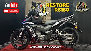 HONDA RS RESTORE DI BOTTOL GARAGE 🔥 [upl. by Bagger516]