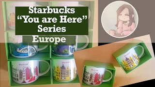 Starbucks Mugs Europe  You are Here Collection [upl. by Utham]