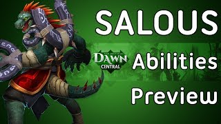 Dawngate Salous Abilities Preview [upl. by Becket366]