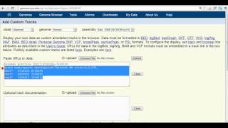 How to Add Multiple Tracks on the UCSC Genome Browser [upl. by Saref270]