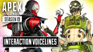 NEW Apex Legends X Final Fantasy Interaction Voicelines  Apex Legends Season 19 [upl. by Meesan819]