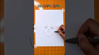 How to Draw Senko from Dr Stone Easy Drawing [upl. by Huff181]