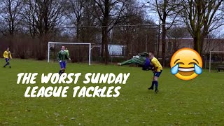 The Worst Sunday League Tackles [upl. by Adliw]