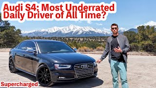 Audi S4  Supercharged V6  Test Drive Review [upl. by Einrae76]