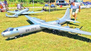 HOMEMADE CONVAIR B36 PEACEMAKER HUGE RC MODEL FLIGHT DEMONSTRATION [upl. by Loredana]