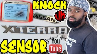 2004 Nissan Xterra Knock Sensor relocation WITHOUT cutting wires [upl. by Pasahow271]