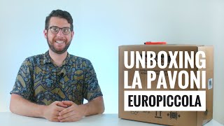 La Pavoni Europiccola 8 Cup Espresso Machine EPC8 Unboxing and Spec Review [upl. by Ahsirtal]