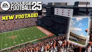 New INGAME College Football 25 Footage and More [upl. by Mike]