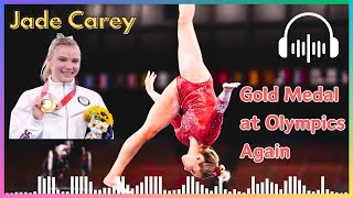 Olympics Song Jade Carey Womens Artistic Gymnastics Games Now vsThen olympics2024 olympics [upl. by Balbinder580]