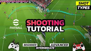 eFootball 2025  Shot Types  Shooting Tutorial 🔥  Xbox  Playstation [upl. by Danette]