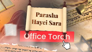 Office Torah  Parasha Hayei Sara 23112024 [upl. by Philly914]