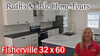 32x60 quotFishervillequot Doublewide fleetwoodhomes manufacturedhomes mobilehomes drywall prefabhomes [upl. by Nesrac]