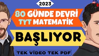 80 Günde Devri TYT Matematik Kampı Başlıyor   Tamamı Ücretsiz ve Renkli 80gündedevrityt [upl. by Drolyag]