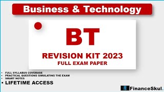 Business and Technology Full Exam  ACCABT • ACCAF1  financeskul [upl. by Eicam]