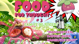 Food For Thought 3 Can It Be Juiced 8 quotMangosteenquot [upl. by Hsinam424]