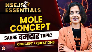 NSEJS Essentials Mole Concept  Concept  Questions  NSEJS 2024  INJSO  IJSO  Nidhi Maam  VOS [upl. by Joette]