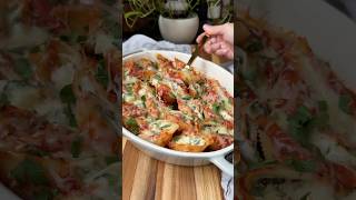 Chicken Spinach Artichoke Stuffed Shells [upl. by Bolt]