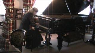 Anna Ivanova plays Liszts personal Bechstein sn1999 piano in Weimar [upl. by Anallij]