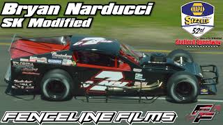 Bryan Narducci SK Modified Stafford Speedway Spring Sizzler 2024 [upl. by Acireit]