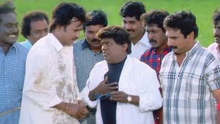 Rajinikanth And Senthil SuperHit Funny Comedy Scene  ComedyHungama [upl. by Ramar]