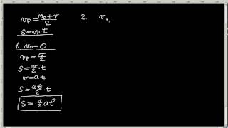 Fyzika JaM  Kinematika  Dráha rovnoměrně zrychleného pohybu II [upl. by Aimal]
