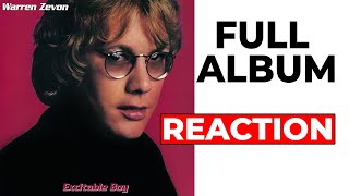 Warren Zevon  Excitable Boy full album REACTION [upl. by Windham220]