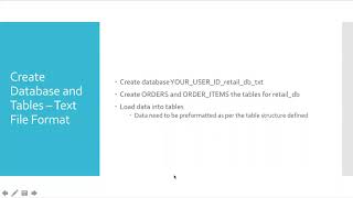 03 Spark SQL  Create Hive Tables  Text File Format [upl. by Iahk]