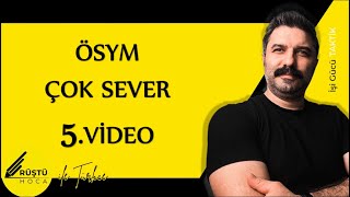 ÖSYM Çok Sever  5Video  SıfatZamir  RÜŞTÜ HOCA [upl. by Aniaj529]