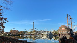 Halloween Thrills at Heide Park A Spooky Day Trip Filled with Roller Coaster Fun HalloweenWeekend [upl. by Rickert]