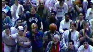 1993 NAC Mens Basketball SemiFinal Drexel vs Hartford [upl. by Annert]