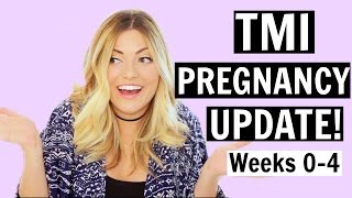 PREGNANCY UPDATE Weeks 04 Early Symptoms Were We Trying [upl. by Arnaldo]