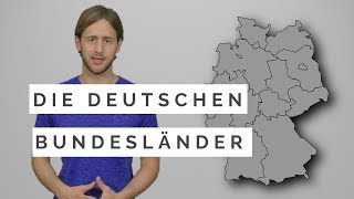 Die 16 deutschen Bundesländer und Hauptstädte einfach erklärt [upl. by Sasnak387]