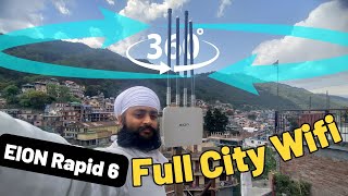 ELINK Rapid 60 Wave 20 MUMIMO DualBand 1300 Mbps Outdoor Access Point Full Review in Hindi [upl. by Eicyak]