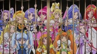 Precure all stars new stage Doki Doki precure smile precure precure happiess charge [upl. by Nyletac]