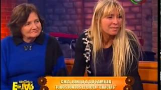 GRACIAS POR VENIR  Cris Morena 060713 Parte 5 de 6 [upl. by Steen568]